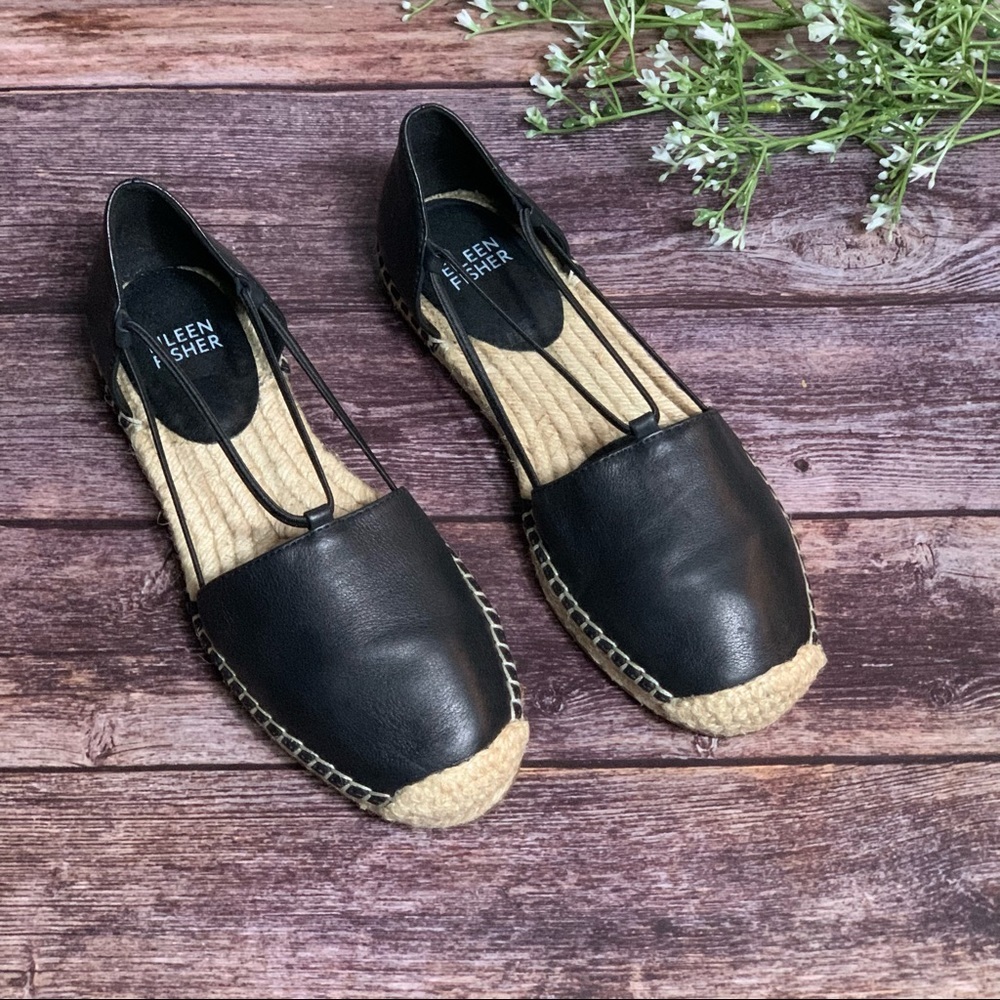 Eileen Fisher: Lee Espadrille Flat